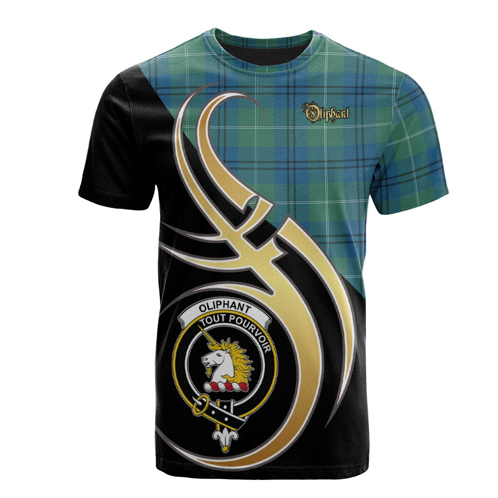 Oliphant Ancient Tartan T-shirt - Believe In Me Style