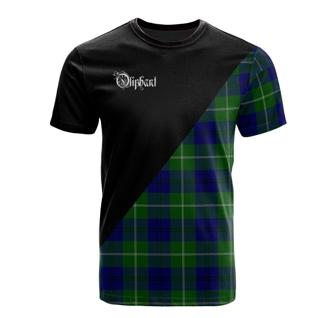 Oliphant Modern Tartan - Military T-Shirt