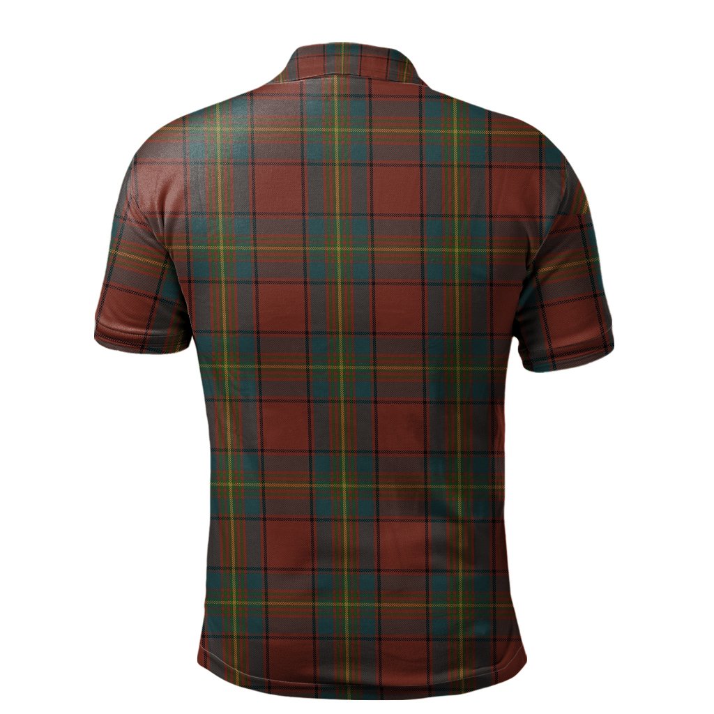 Oliver Dress Red Tartan Polo Shirt