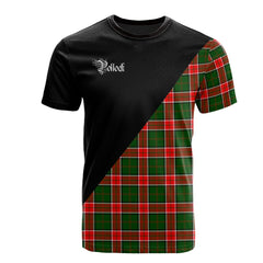 Pollock Modern Tartan - Military T-Shirt