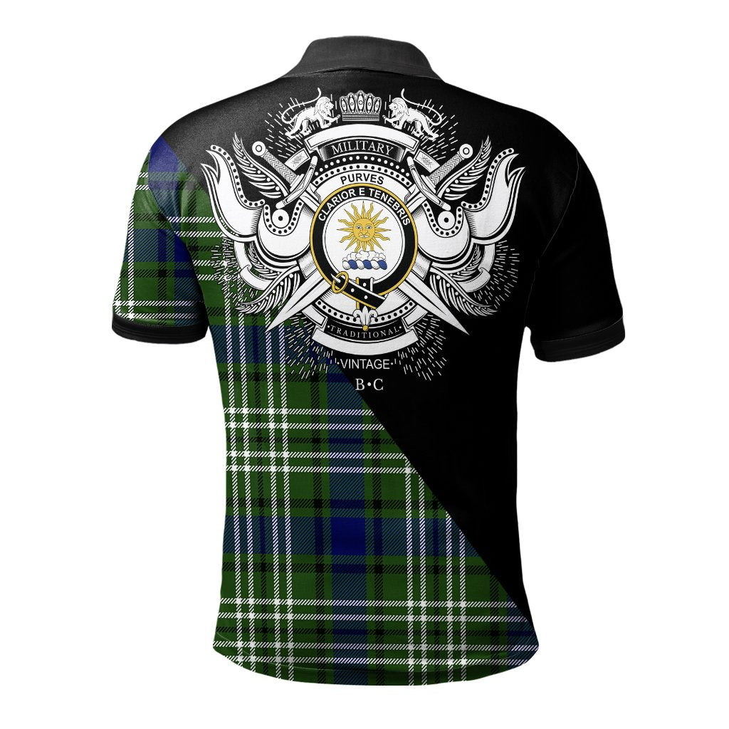 Purves Clan - Military Polo Shirt