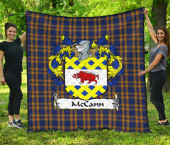 McCann Tartan Crest Quilt