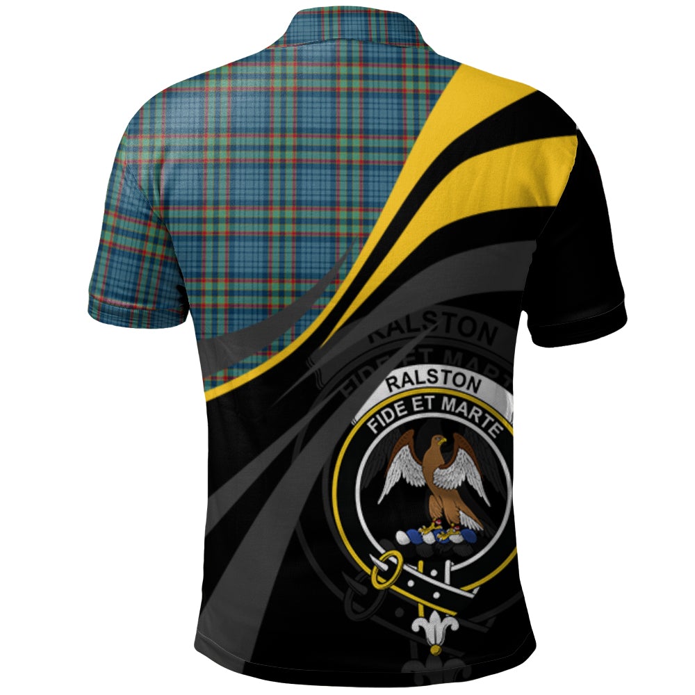 Ralston Tartan Polo Shirt - Royal Coat Of Arms Style
