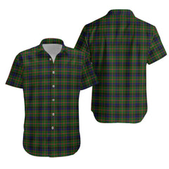 Reid Green Tartan Hawaiian Shirt