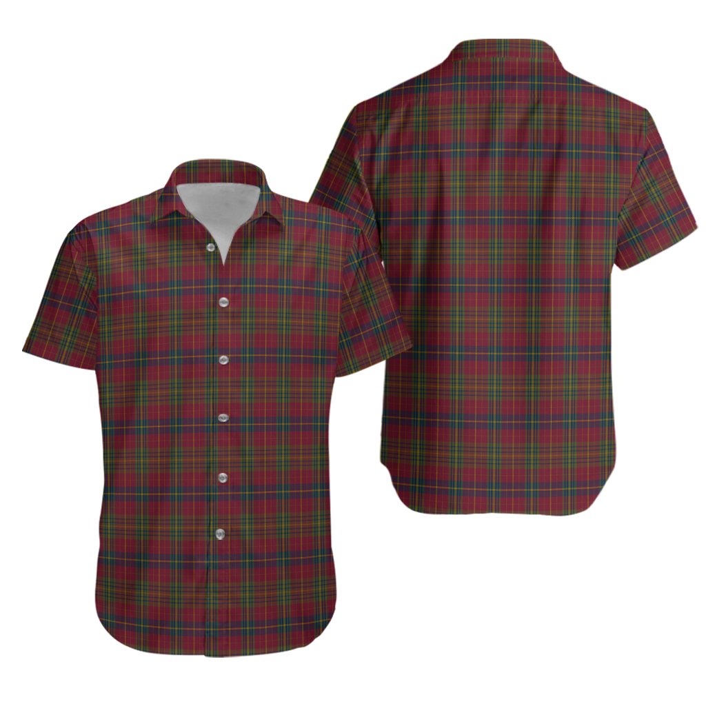 Rice of Wales Tartan Hawaiian Shirt