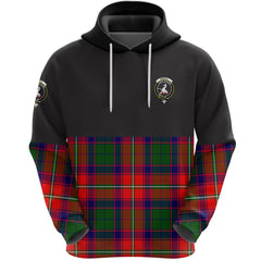 Riddell Clan Half Of Tartan Hoodie