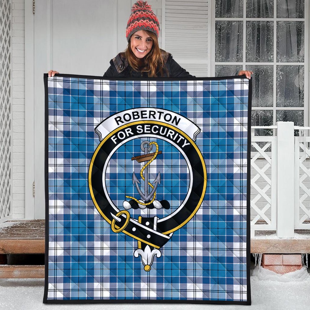 Roberton Tartan Crest Quilt
