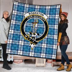 Roberton Tartan Crest Quilt