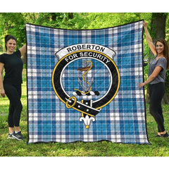 Roberton Tartan Crest Quilt