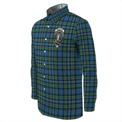 Robertson Hunting Ancient Tartan Long Sleeve Button Shirt