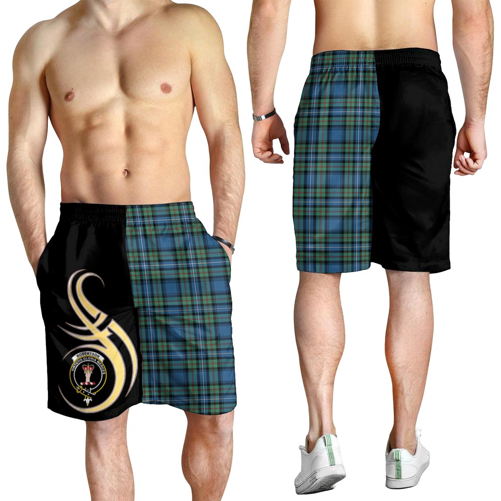 Robertson Hunting Ancient Tartan Crest Men's Short PM8