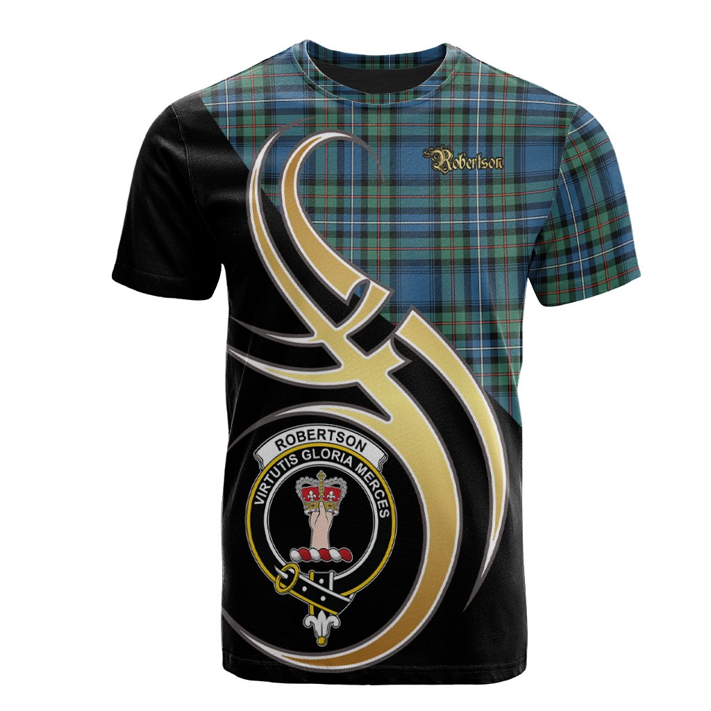 Robertson Hunting Ancient Tartan T-shirt - Believe In Me Style