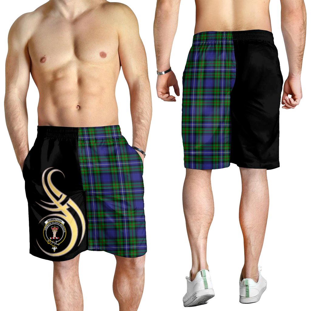 Robertson Hunting Modern Tartan Crest Men's Short PM8