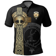 Rollo Clan Unisex Polo Shirt - Celtic Tree Of Life
