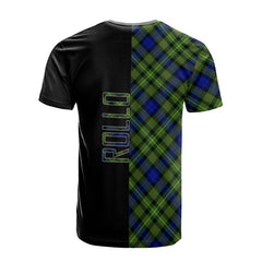 Rollo Modern Tartan T-Shirt Half of Me - Cross Style