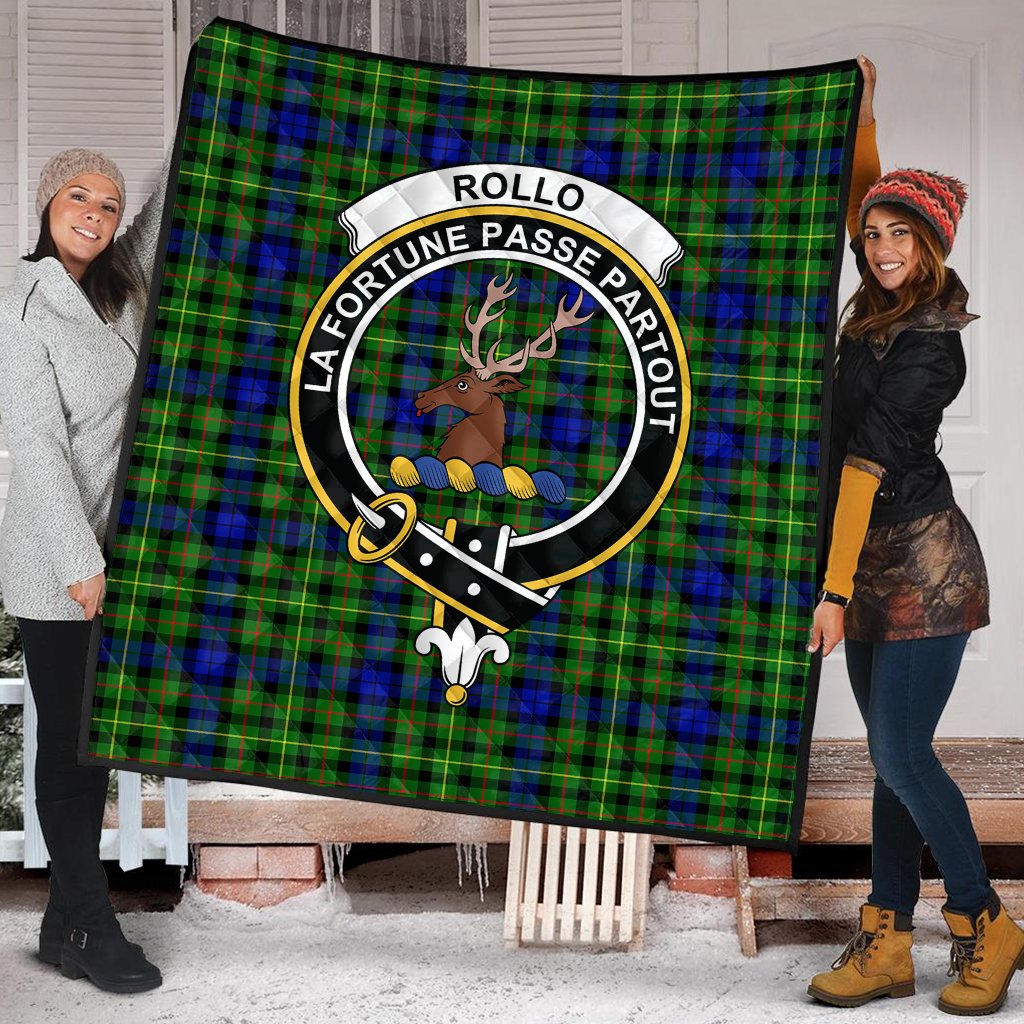 Rollo Modern Tartan Crest Quilt