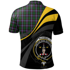 Russell Tartan Polo Shirt - Royal Coat Of Arms Style