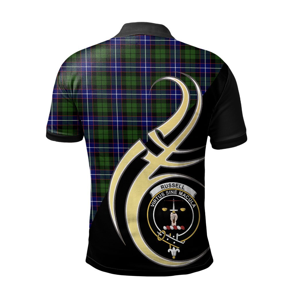 Ross Modern Tartan Polo Shirt - Believe In Me Style