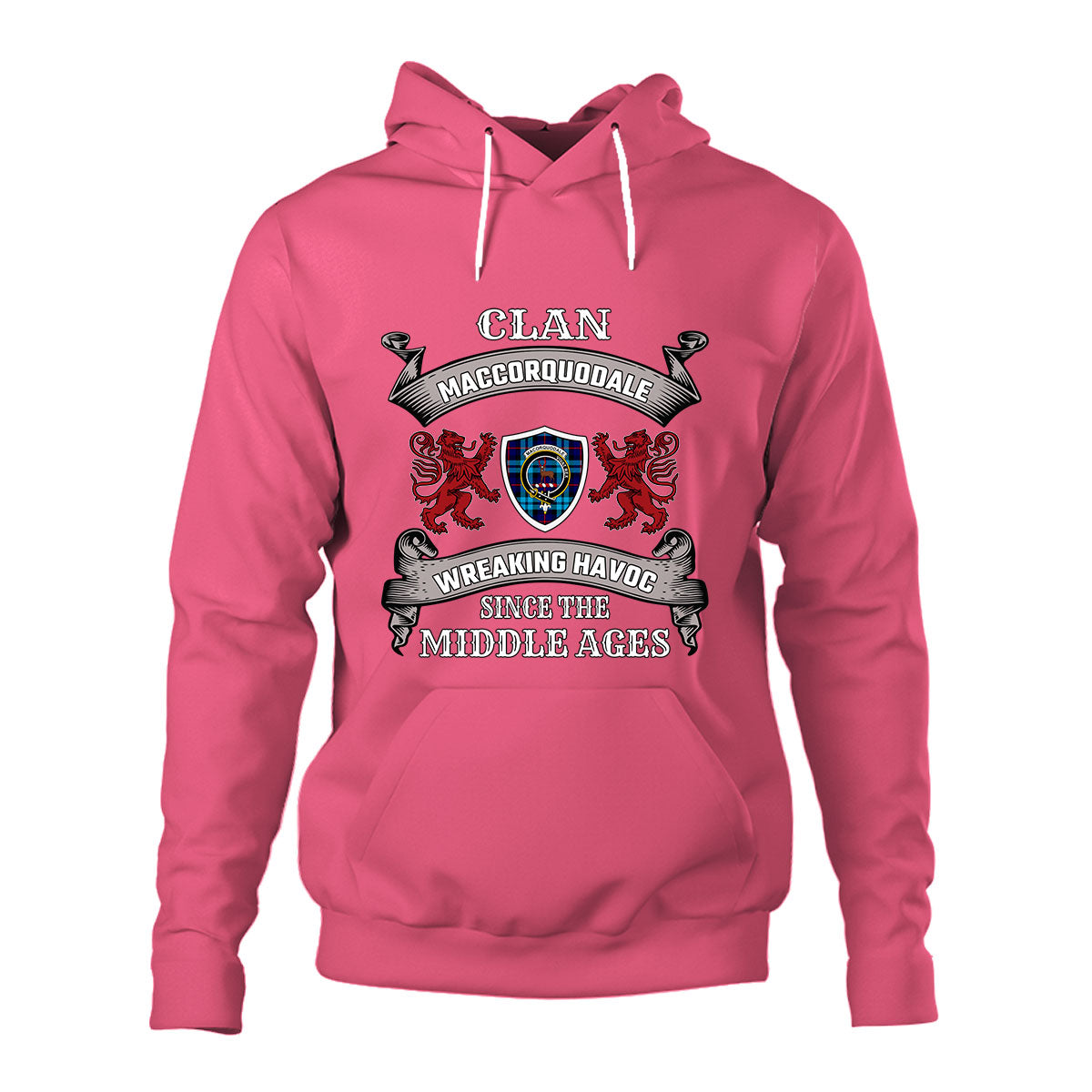 MacCorquodale Family Tartan - 2D Unisex Hoodie