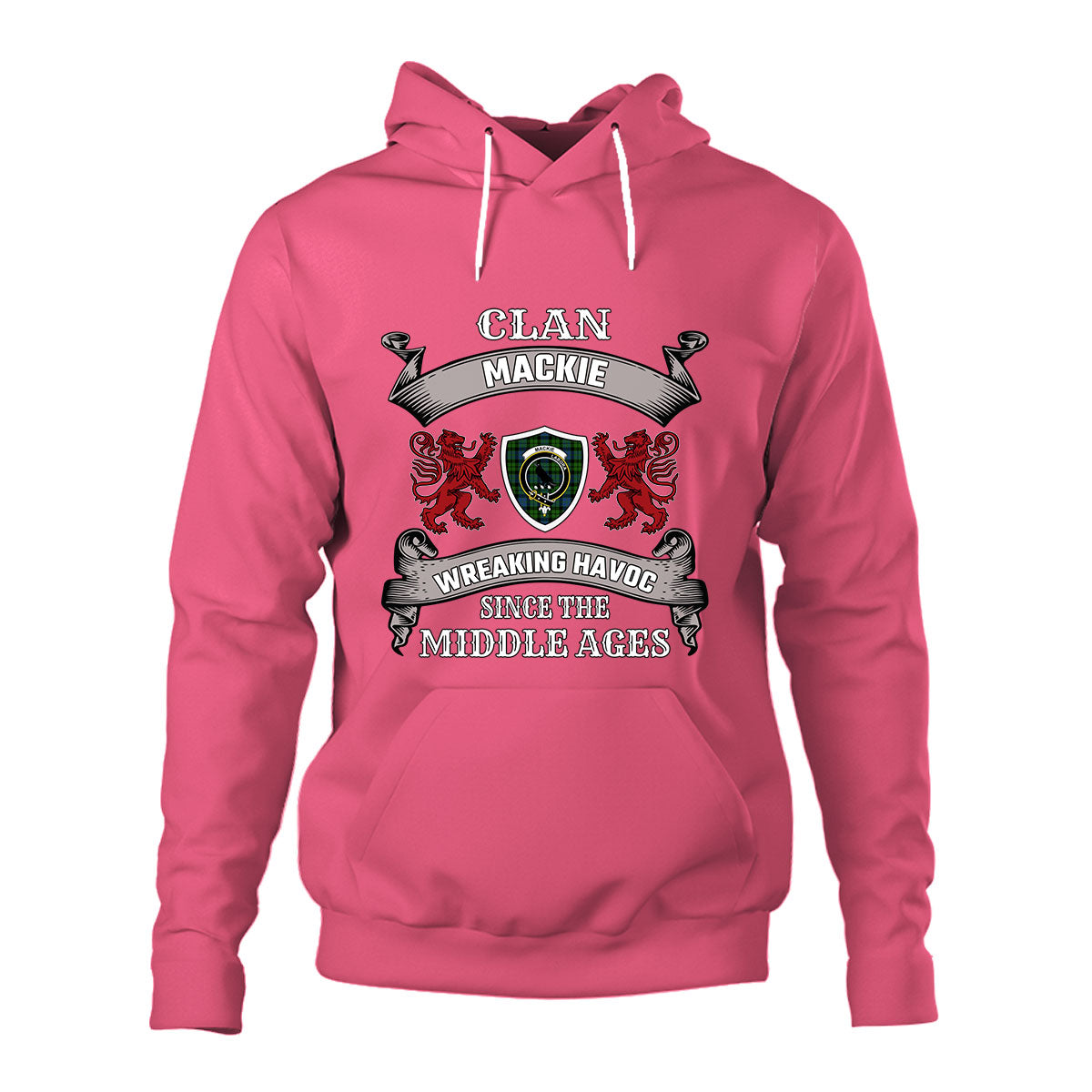 Mackie Family Tartan - 2D Unisex Hoodie