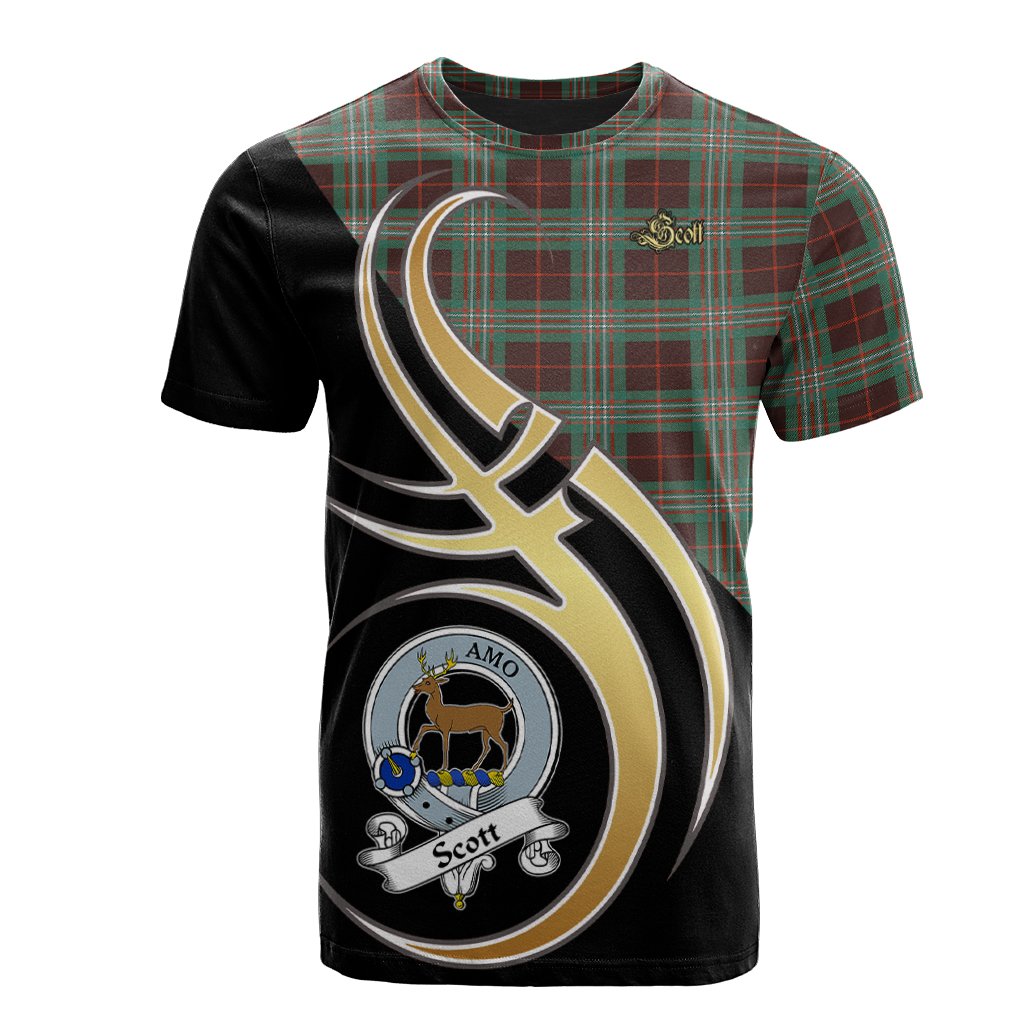 Scott Brown Ancient Tartan T-shirt - Believe In Me Style