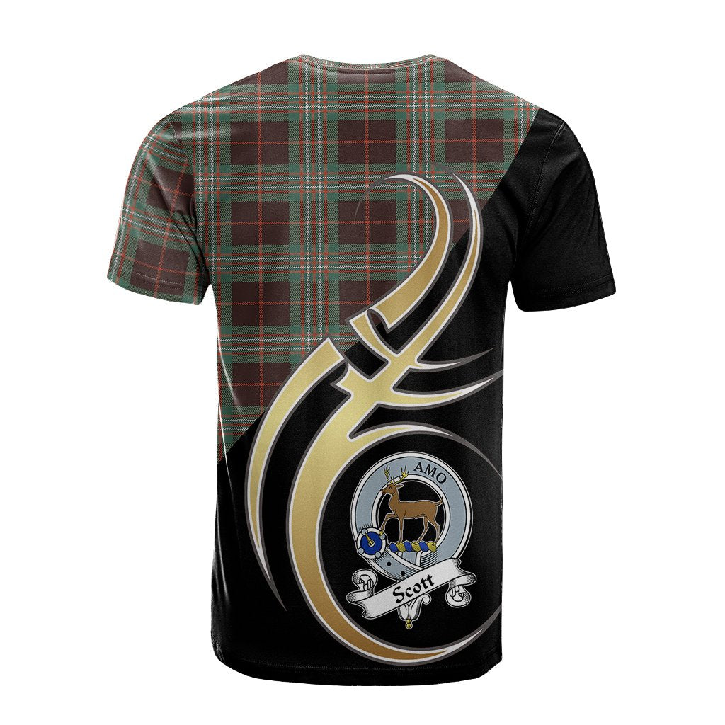 Scott Brown Ancient Tartan T-shirt - Believe In Me Style
