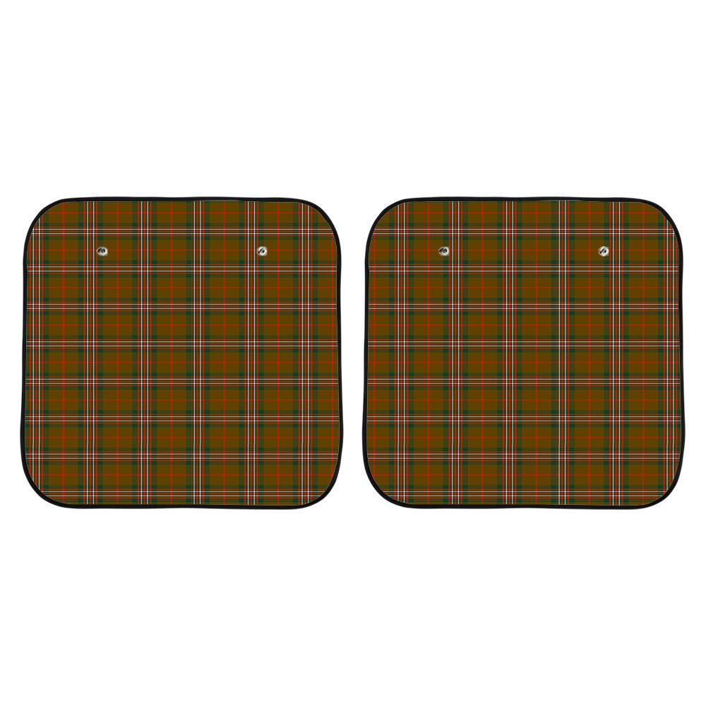 Scott Brown Modern Tartan Car Sun Shade - 2 Pieces