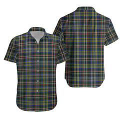Scott Green Modern Tartan Hawaiian Shirt
