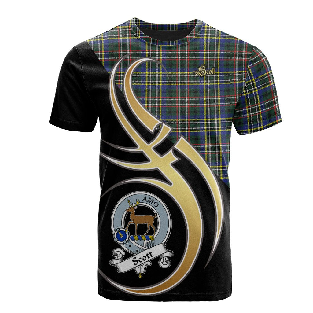 Scott Brown Modern Tartan T-shirt - Believe In Me Style