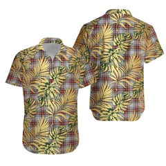 Seller Reproduction Dress Tartan Vintage Leaves Hawaiian Shirt