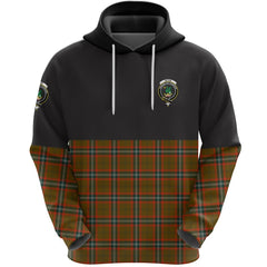Seton Hunting Modern Clan Half Of Tartan Hoodie