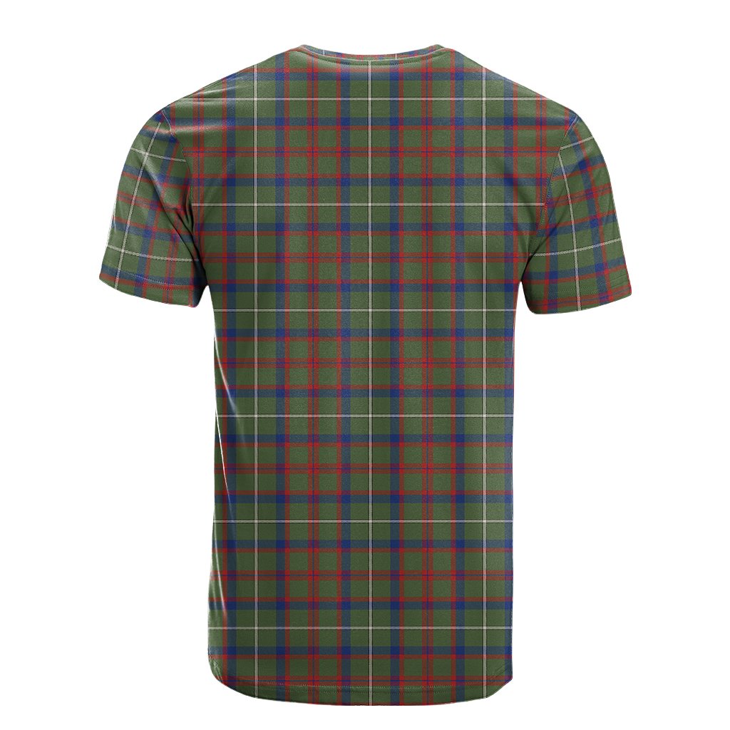 Shaw Green Modern Tartan T-Shirt