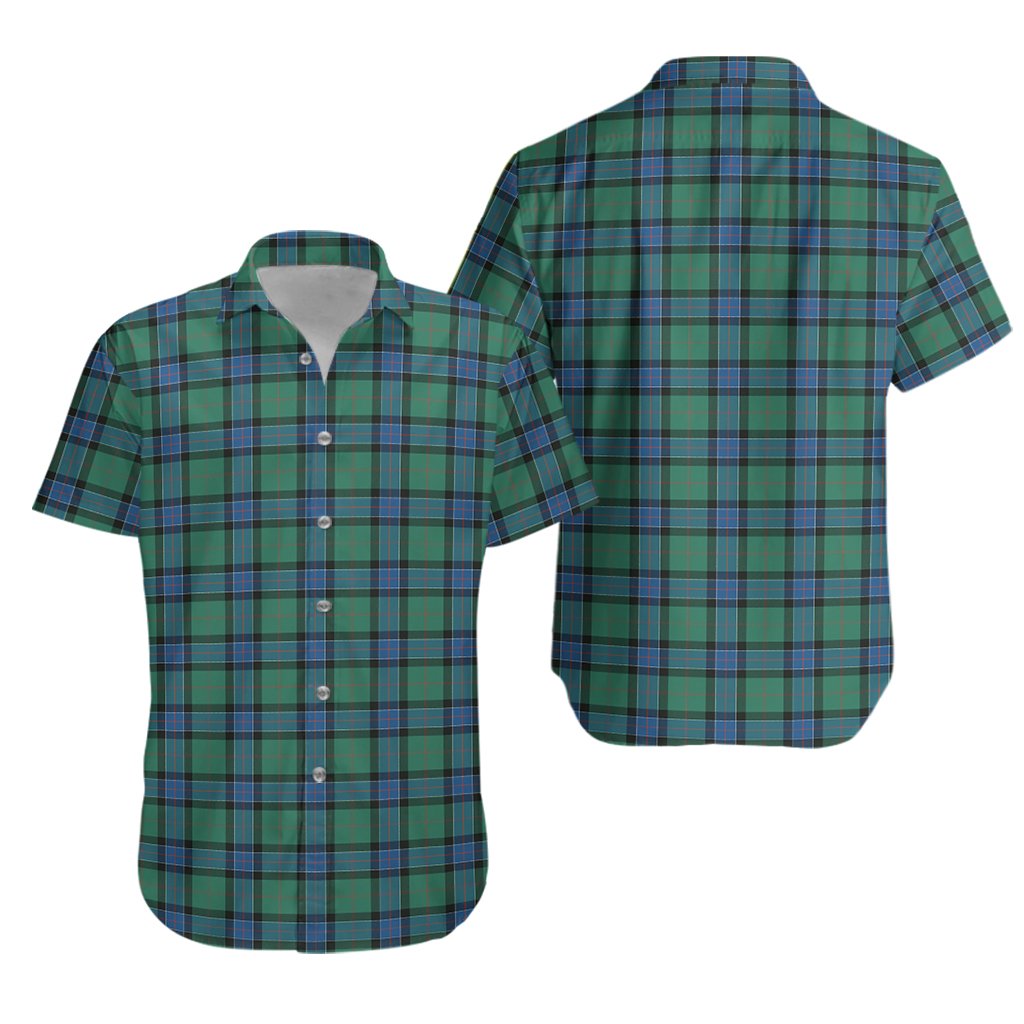 Sinclair Hunting Ancient Tartan Hawaiian Shirt