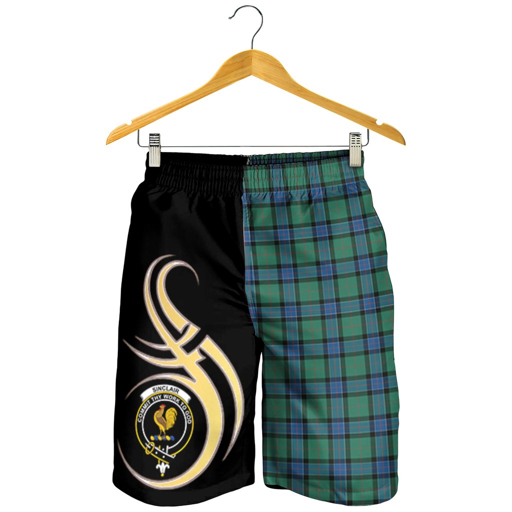 Sinclair Hunting Ancient Tartan Crest Men's Short PM8
