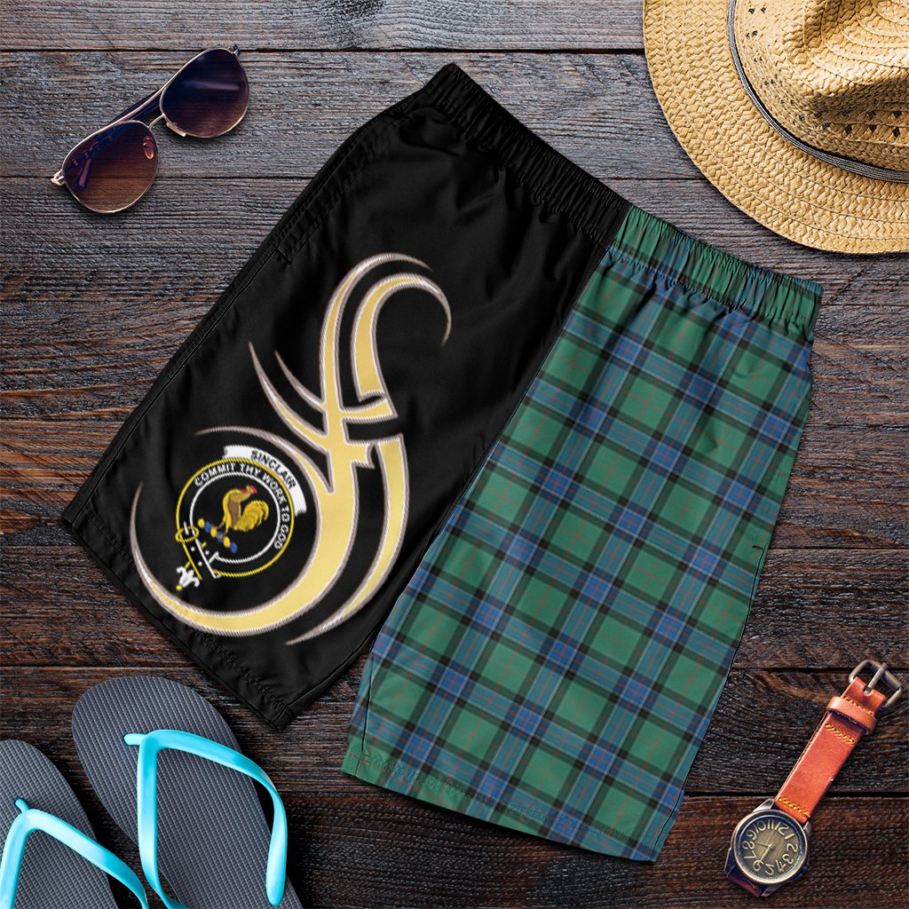 Sinclair Hunting Ancient Tartan Crest Men's Short PM8