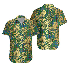 Snodgrass Tartan Vintage Leaves Hawaiian Shirt