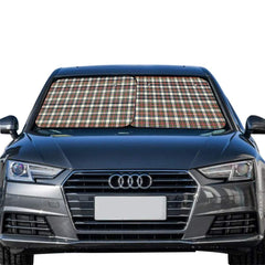 Stewart Dress Ancient Tartan Car Sun Shade - 2 Pieces