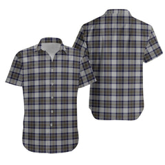 Stewart Dress Blue Tartan Hawaiian Shirt