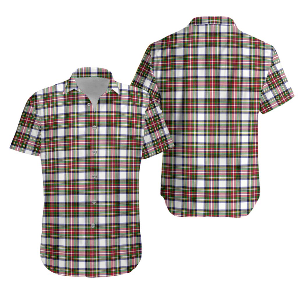 Stewart Dress Modern Tartan Hawaiian Shirt