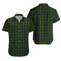 Stewart Hunting Tartan Hawaiian Shirt