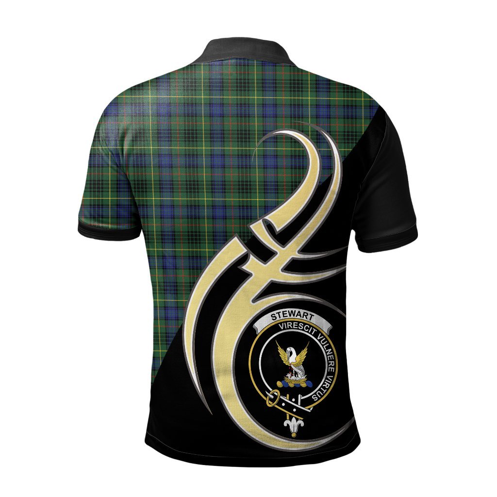 Stewart Hunting Modern Tartan Polo Shirt - Believe In Me Style