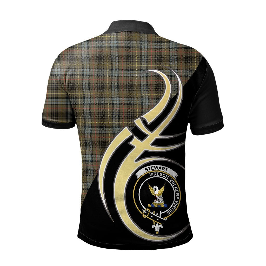 Stewart Hunting Weathered Tartan Polo Shirt - Believe In Me Style