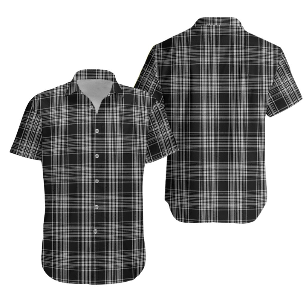 Stewart Mourning 02 Tartan Hawaiian Shirt
