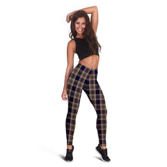Stewart Navy Tartan Leggings