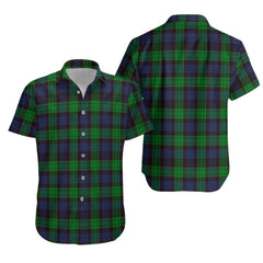 Stewart Old Modern Tartan Hawaiian Shirt