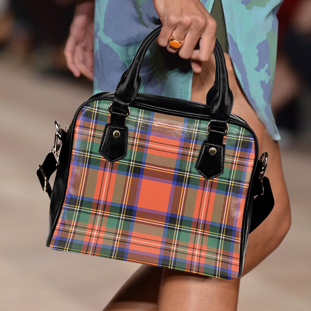Stewart Royal Ancient Tartan Shoulder Handbags