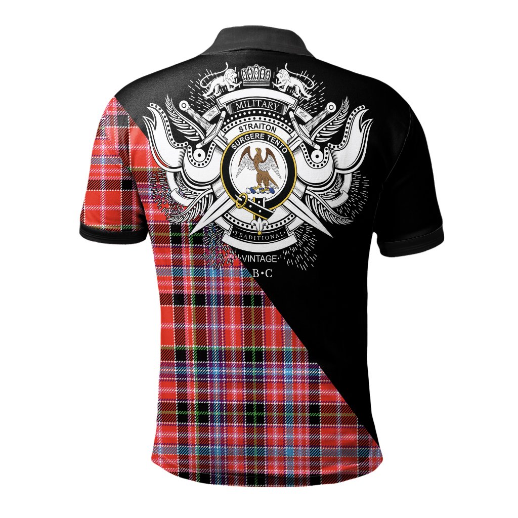 Straiton Clan - Military Polo Shirt