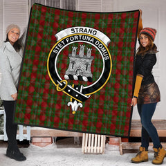 Strange Tartan Crest Quilt