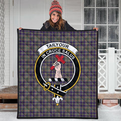 Taylor Weathered Tartan Crest Quilt