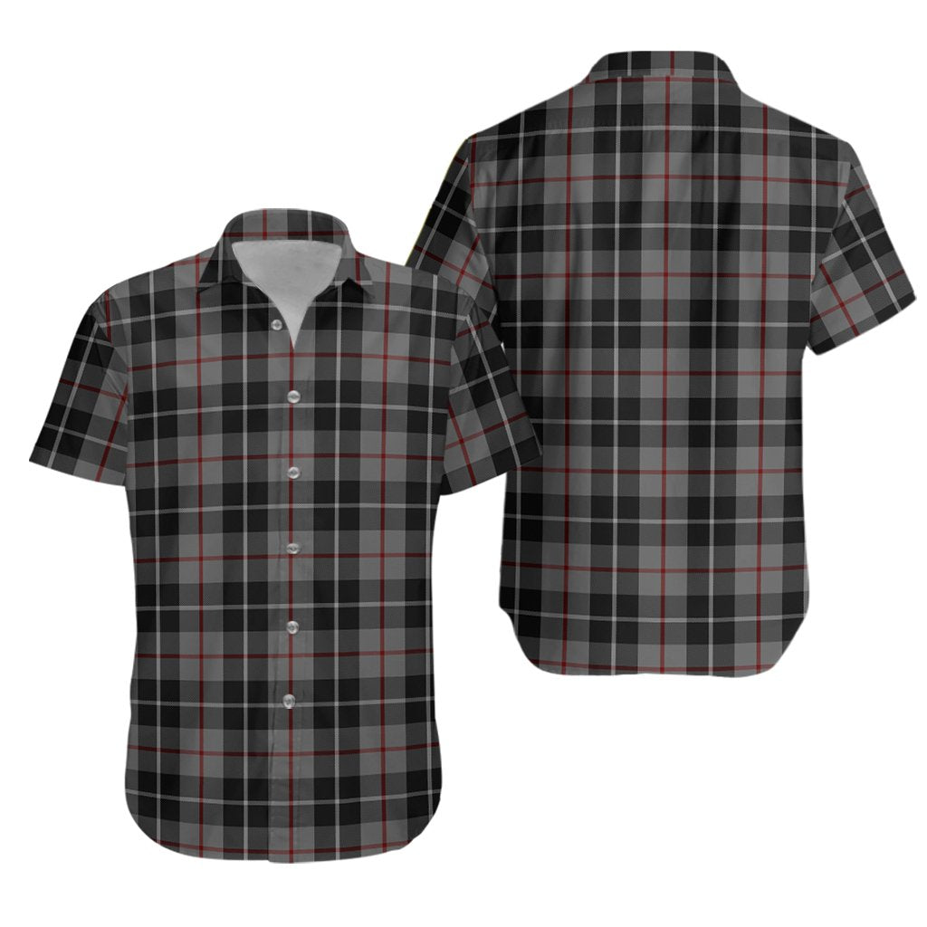 Thompson Grey Tartan Hawaiian Shirt